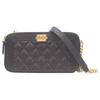 CHANEL No. 27 A84069 Black Caviar GHardware Bois Chanel Chain Wallet Shoulder bag blackUsed