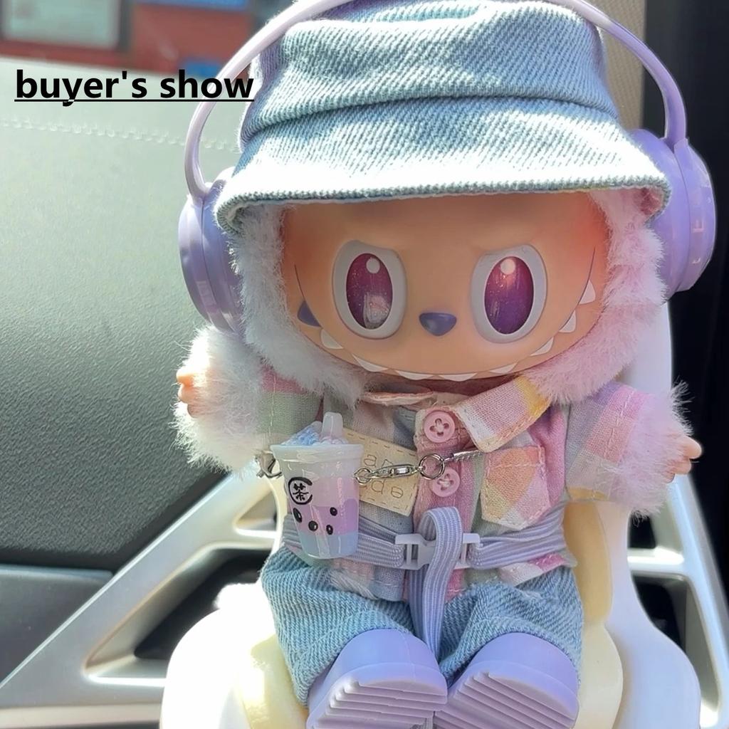 Labubu Doll Pendant Doll House Small Simulation Milk Tea Cup For Labubu Accessories Diy Toys For Labubu Dress Up Accessories