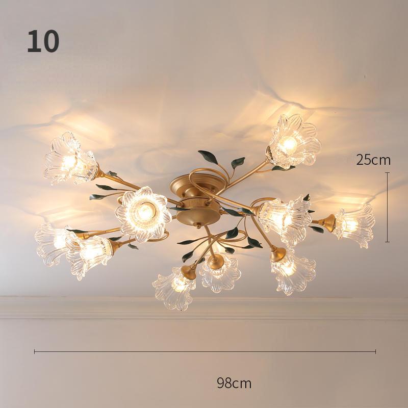 

Современные и минималистичные сельские светильники для спальни, подвесные светильники для столовой и гостиной 10 headlights