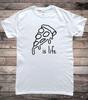 Lustiges Pizza ist Leben Pizza T-Shirt