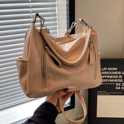 Large-capacity Commuter Bag Women's New Fashionable Versatile Shoulder Tote Bag