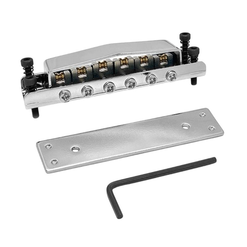 Verstellbare Tune-o-matic Brücke Für LP-Style E-Gitarre Mit Präzisem Saitenabstand Und Verbessert Den Ton