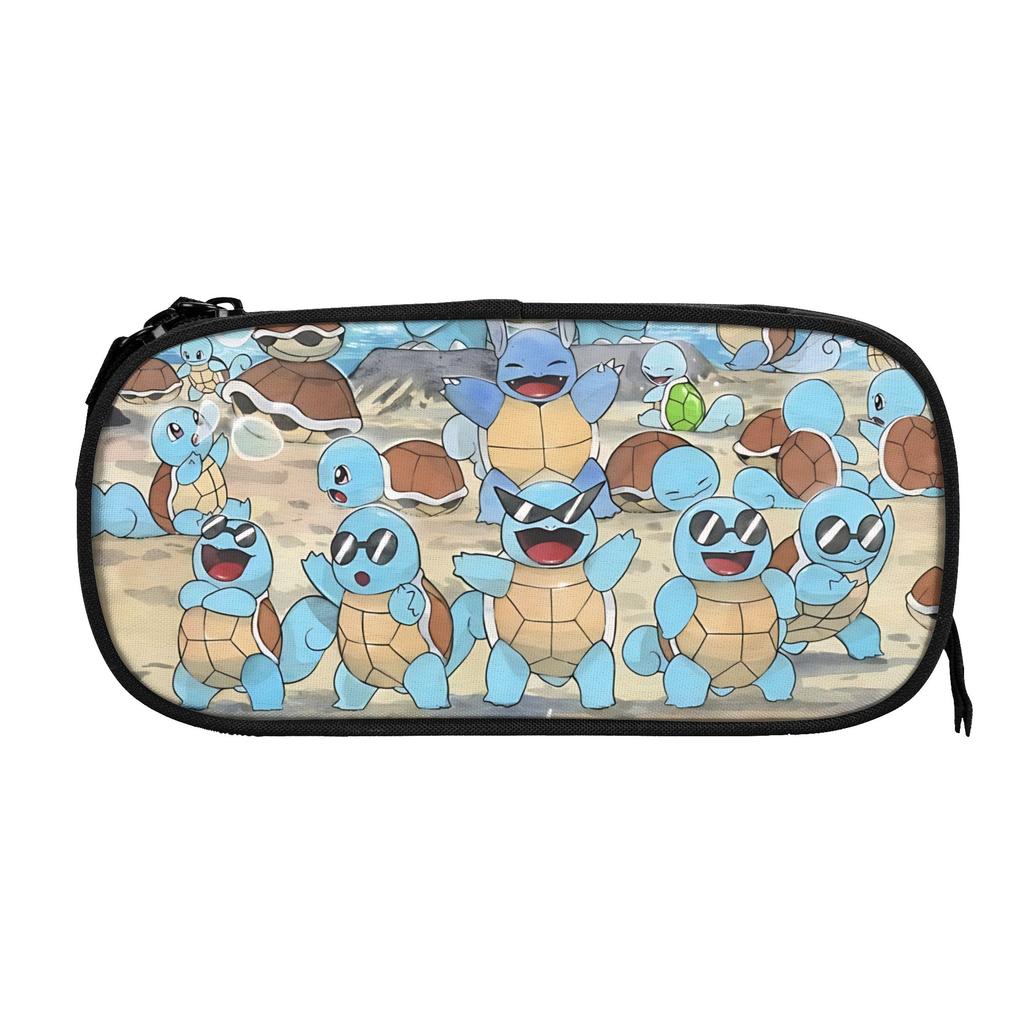 Custom Pokemon Gengar Pumpkin Halloween Large Capacity Bags for Child School Pencil Bag for Boys Gilrs Kids