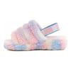 UGG Fluff Yeah Slide Cali Collage Women's 1120070-PSTR