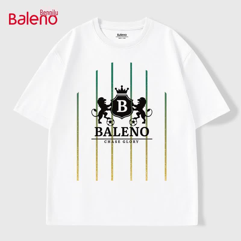 Baleno Men s American Style Heavyweight Cotton T-Shirt M