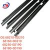 Compatible Toyota Glass Outer Weatherstrip for 68210-0D210, 68160-0D210, 68230-0D190 Models