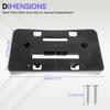 Car Front Bumper License Plate Mounting Holder Bracket w/Screws 84524301 GM1068208 For 2019-2023 Chevrolet Chevy Malibu LT 1-10X