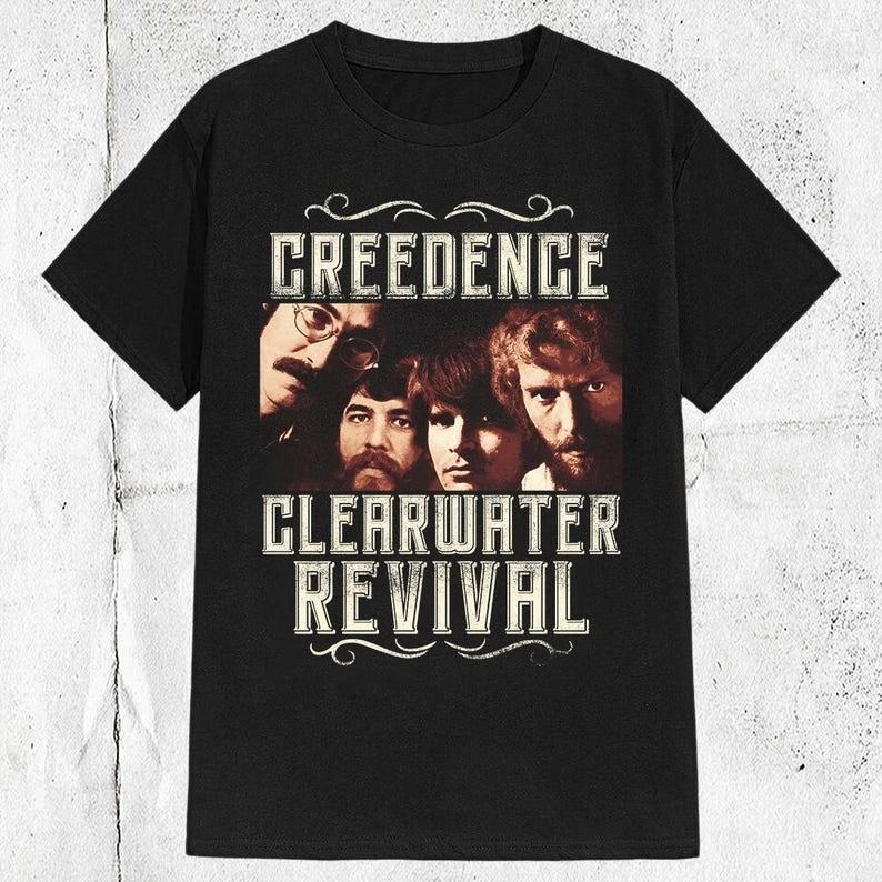 70s Creedence Clearwater Revival T-Shirt Unisex T-Shirt S