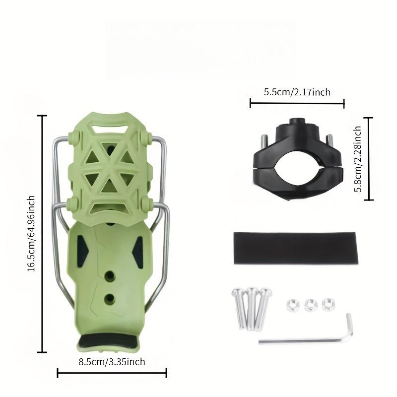 Adaptive Motorcycle Water Bottle Holder-Rotatable and Foldable Bracket,Durable Plastic, Safe To Hold,Suitable for Outdoor Riding