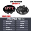 VW 4pcs 56/65/66mm Car Wheel Center Cap Hub Cover Badge For VW  GTI Golf Cross Lavida Passat Magotan Polo Touran Beetle EK1 g1