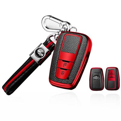 SANRILY Toyota Smart Key Case Key Cover Key Protection Key Holder New Crown 50 Series Prius 70 Camry Land Cruiser Prado 150 Late Model Specially