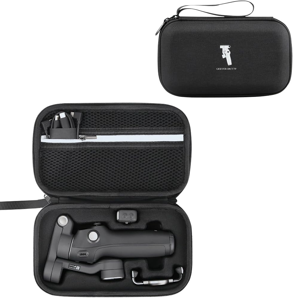 

Dedicated storage case and cover for DJI Osmo Mobile 7P/Mobile 7/Mobile 8 [JYJIEJIE] Shockproof EVA hard case, portable, impact resistant, scratch res