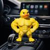 Defined Legs Muscle duck figurine Defined Arms Muscular Duck Statue  Table Ornaments