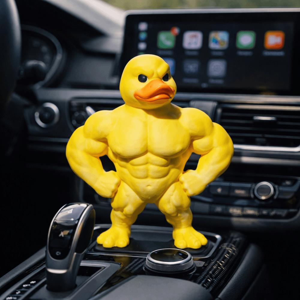 Defined Legs Muscle duck figurine Defined Arms Muscular Duck Statue Table Ornaments