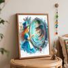 Disney Alice In Wonderland Cheshire Cat Oil Painting Art Painting Kit Handmade Diy Gift Home Decoration Wall Art Decor Relaxing Craft Kit
