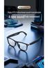 European & American Design AI Translation Smart Bluetooth Music Glasses – Magnetic Charge, Waterproof, High-Quality Texture.