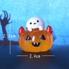 6pcs Set Glow In Dark Halloween Miniature Ornaments Glow In Dark Figurines  Party Decor