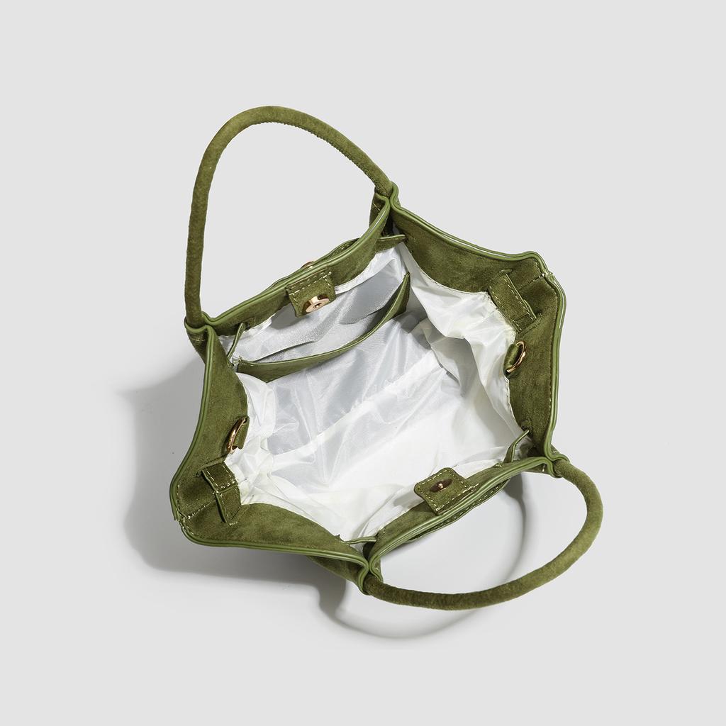 Frosted Portable Small Bag Women 2025 New Fashion Versatile Large Capacity Commuter Bag Dumpling Bag Tide