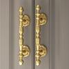Solid Brass Cabinet Pulls Antique Bronze Finish Drawer Knobs Durable Wardrobe Handles  Bedroom Use