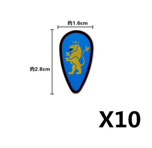 MOC Medieval Military Figures Weapons Building Blocks Knight Soldiers Shield Vest Armor Sword Ax Spear Bricks Toys Children