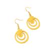 S new popular jewelry retro simple jewelry geometric vortex earrings