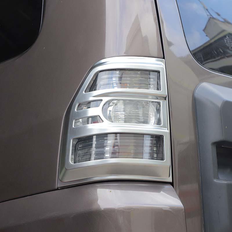 Car Taillight Lampshade Decoration Cover Lamp Protective Decoration Stickers For Mitsubishi PAJERO 2007-2021 Car Exterior Accessories