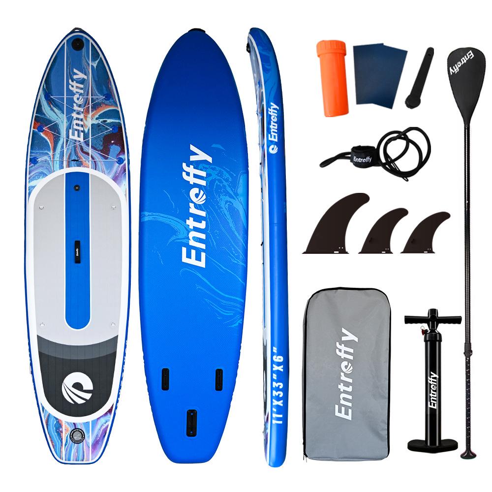 Cross-Border Inflatable Paddleboard - "My Boat Funkee" Surfboard SUP Design
