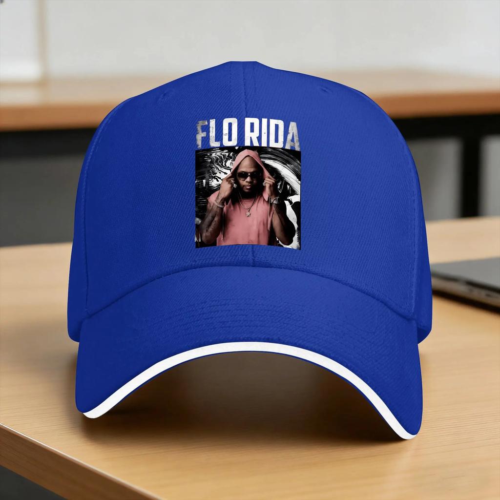 Flo Rida Baseball Cap Stylish Trucker Hat Summer Unisex Adult Tennis Skate Baseball Caps