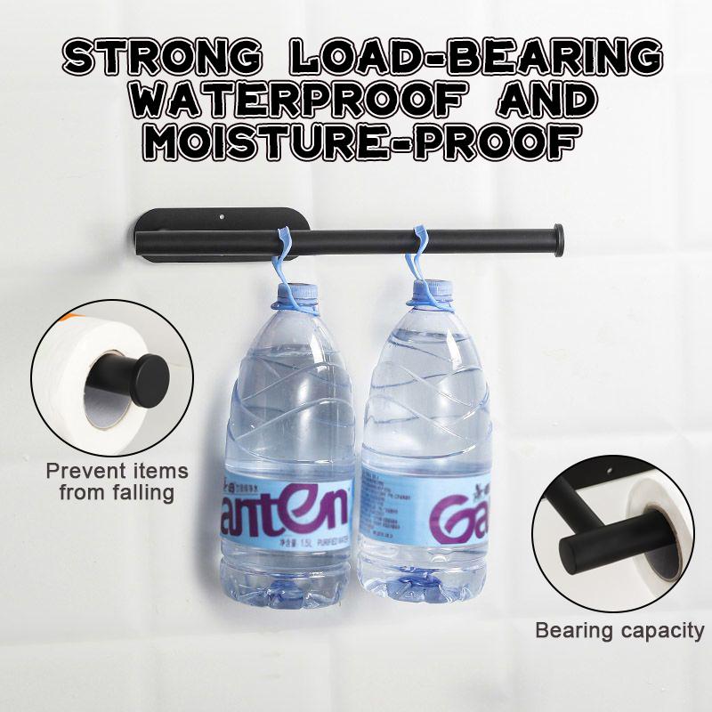 Toilet Paper Holder Wall Mounted Towel Holder For Kitchen Stainless Steel Cabinet Paper Roll Storage Hanger Bathroom Accessories