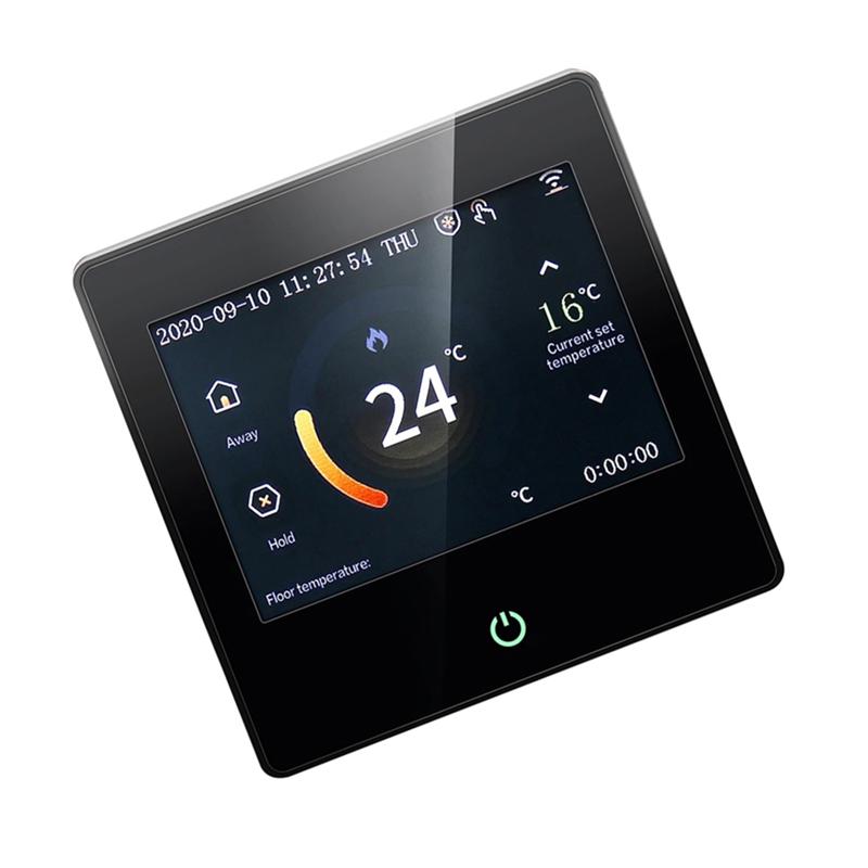 Цифровой термостат Tuya Smart Home Wi-Fi Беспроводной термостат Нагреватель котла Водяное отопление Для Alexa Google Home