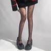 Exquisite Red Heart Print Silk Stockings Sweet Girl Christmas Gifts Nylon Tights Women Sexy Nightclub Alluring Hosiery Pantyhose