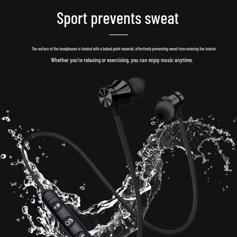 XT11 Magnetic Neckband Bluetooth Earbuds with Long Battery Life