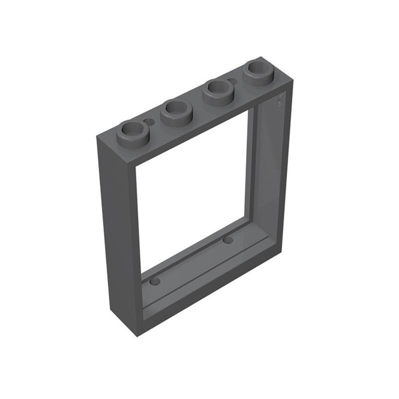 Non-Toxic Moc 10Pcs 6154 Frame 1X4X4 Lift Building Blocks Kit Door Window Assemble Particle Educational Diy Toys Children Birthday Gifts