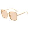 Large Box Sunscreen Fashion Sunglasses Women'S Uv Protection Gradual Change Color Korean Version Of Glasses Men'S Street Sunglasses
