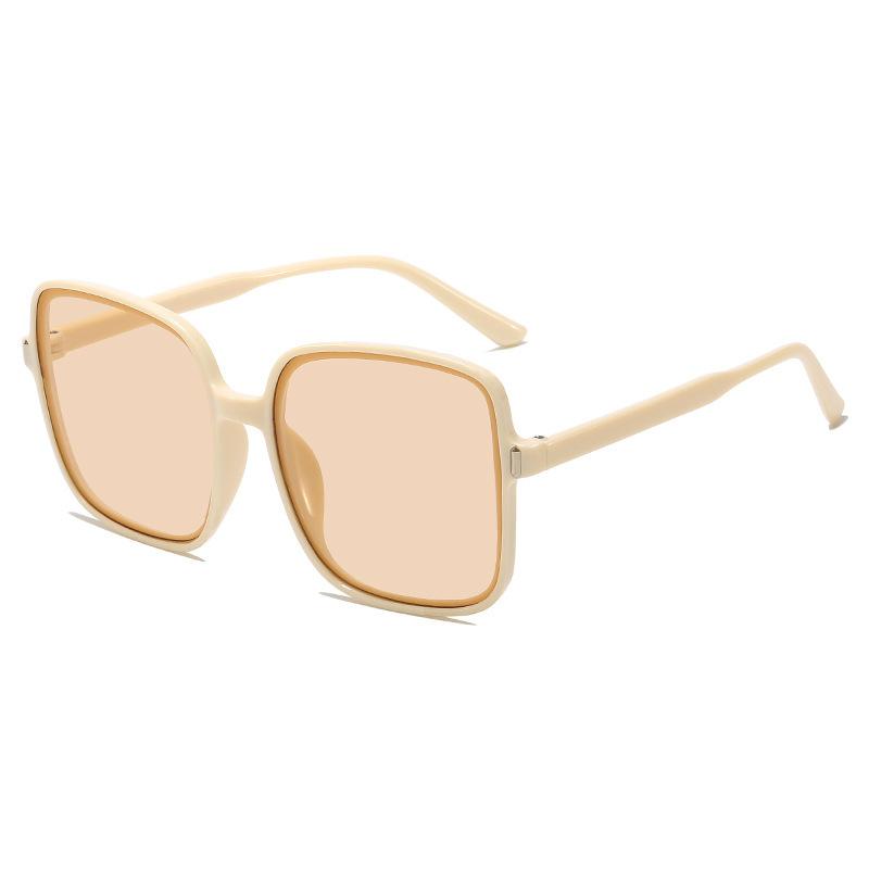 Large Box Sunscreen Fashion Sunglasses Women'S Uv Protection Gradual Change Color Korean Version Of Glasses Men'S Street Sunglasses