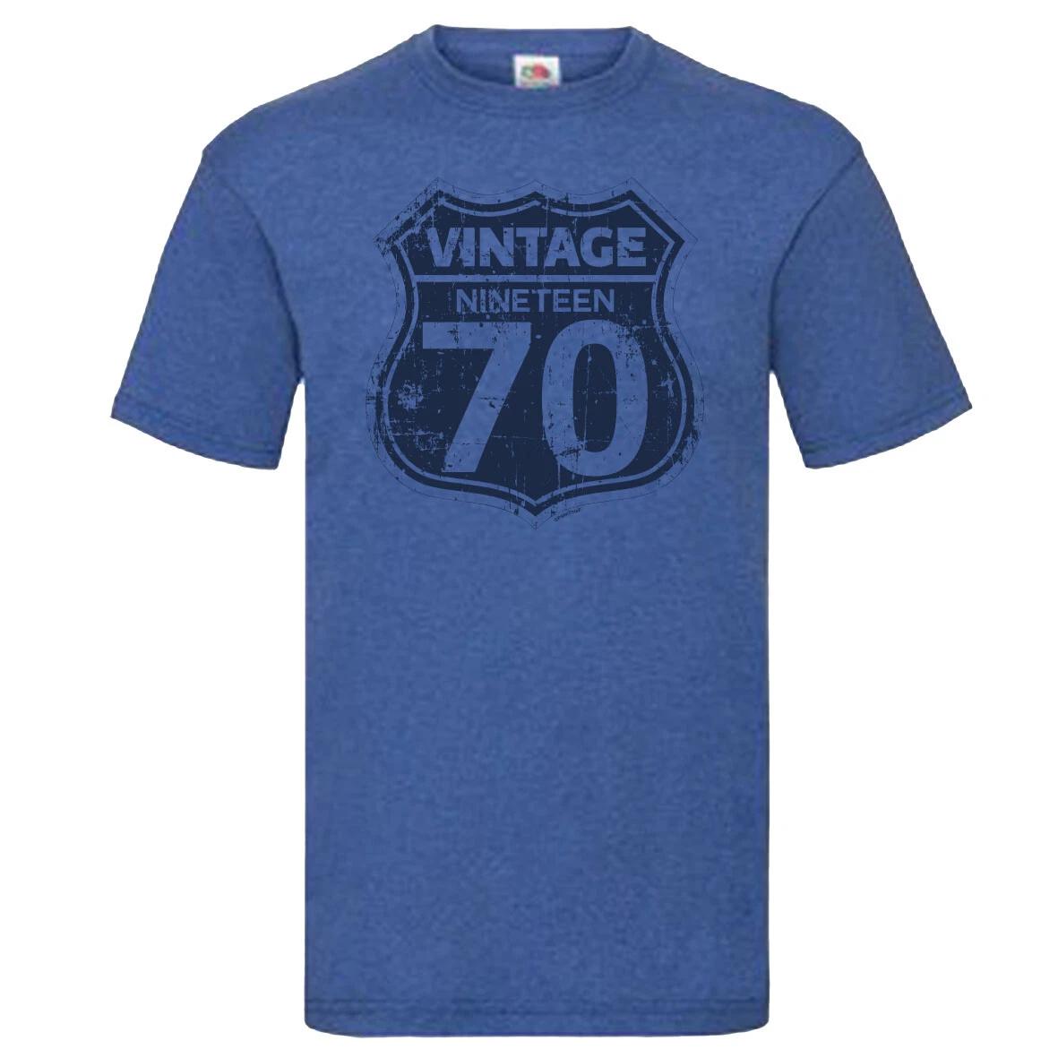 Vintage 1970 T-Shirt Birthday Gift 4XL