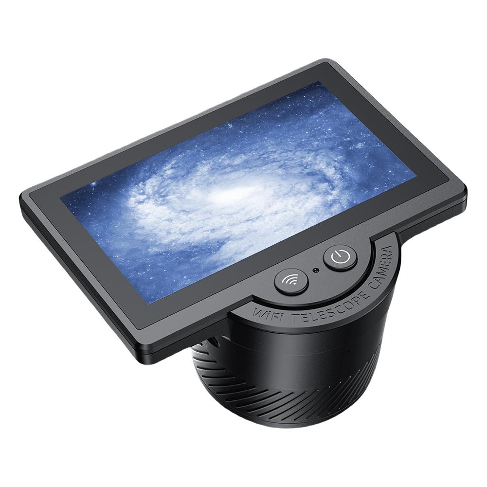 

WiFi Electronic Eyepiece 1080P Telescope Camera Eyepiece with 4.3 Inch IPS Screen for Astronomical Telescope чёрный