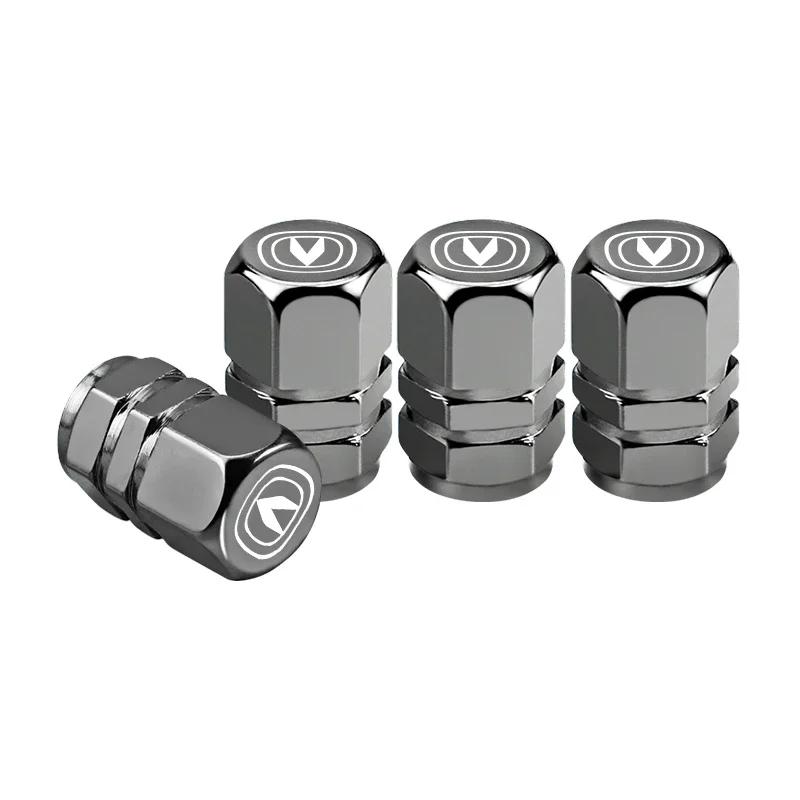 4Pcs Aluminum Alloy Car Tire Valve Covers Auto Accessories For Changan CS75 CS35 Plus CS15 CS95 RAETON CX70 CS55 EADO Alsvin