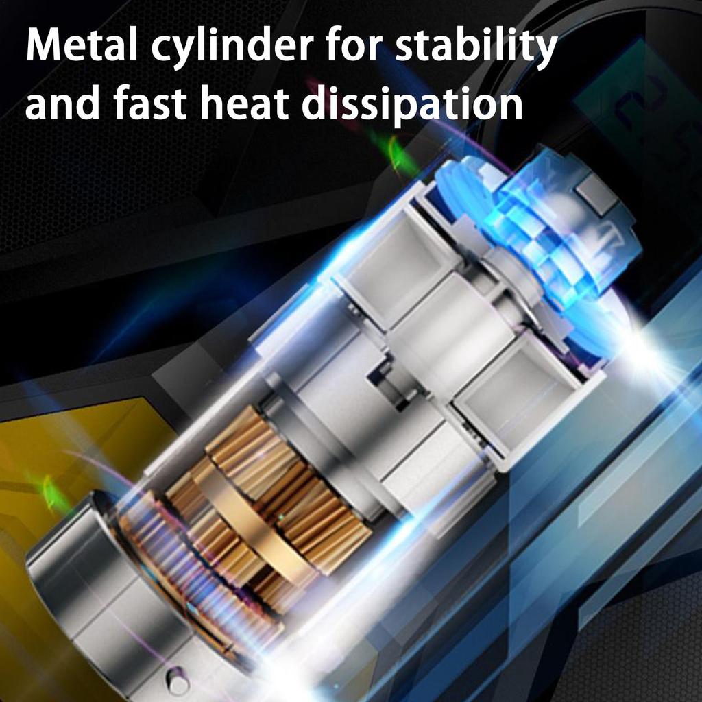 Tire Inflator Cordless Tire Inflator Portable Air Compressor 12v Electric Digital Display Pressure Gauge Cordless for Truck Car