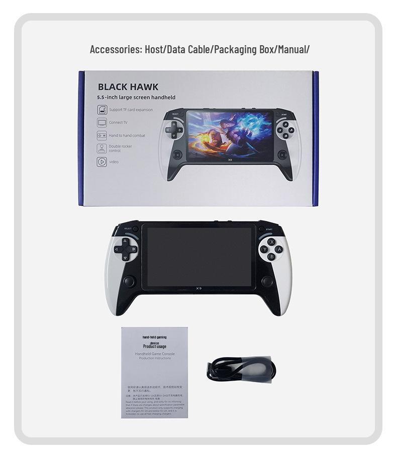 Dual Joystick Nostalgic Retro Handheld Game Console - PSP x95 with 1-inch HD Screen