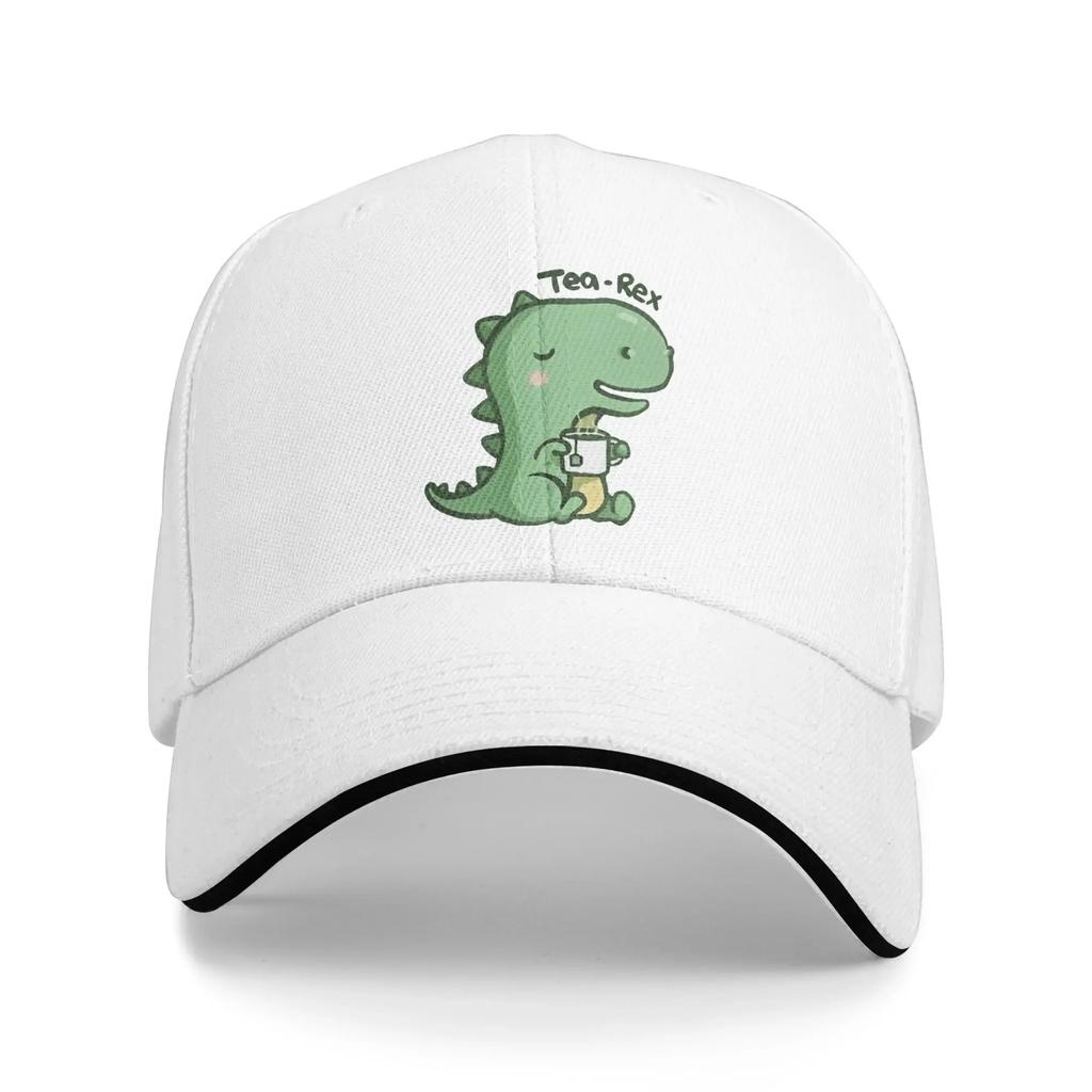 Tea Rex Casual Baseball Cap Summer Kawaii Trucker Hat Sun Outdoor Sport Snapback Cap Unisex Women Stylish Baseball Caps