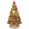 150cm Christmas Tree Decoration Package Tree Home Use  European Gold Christmas PVC Tree