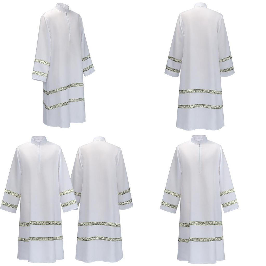 Halloweenmiddle Eastern Male Costume Long Sleeve Jumpsuit Polyester Fabric For Stage Performance