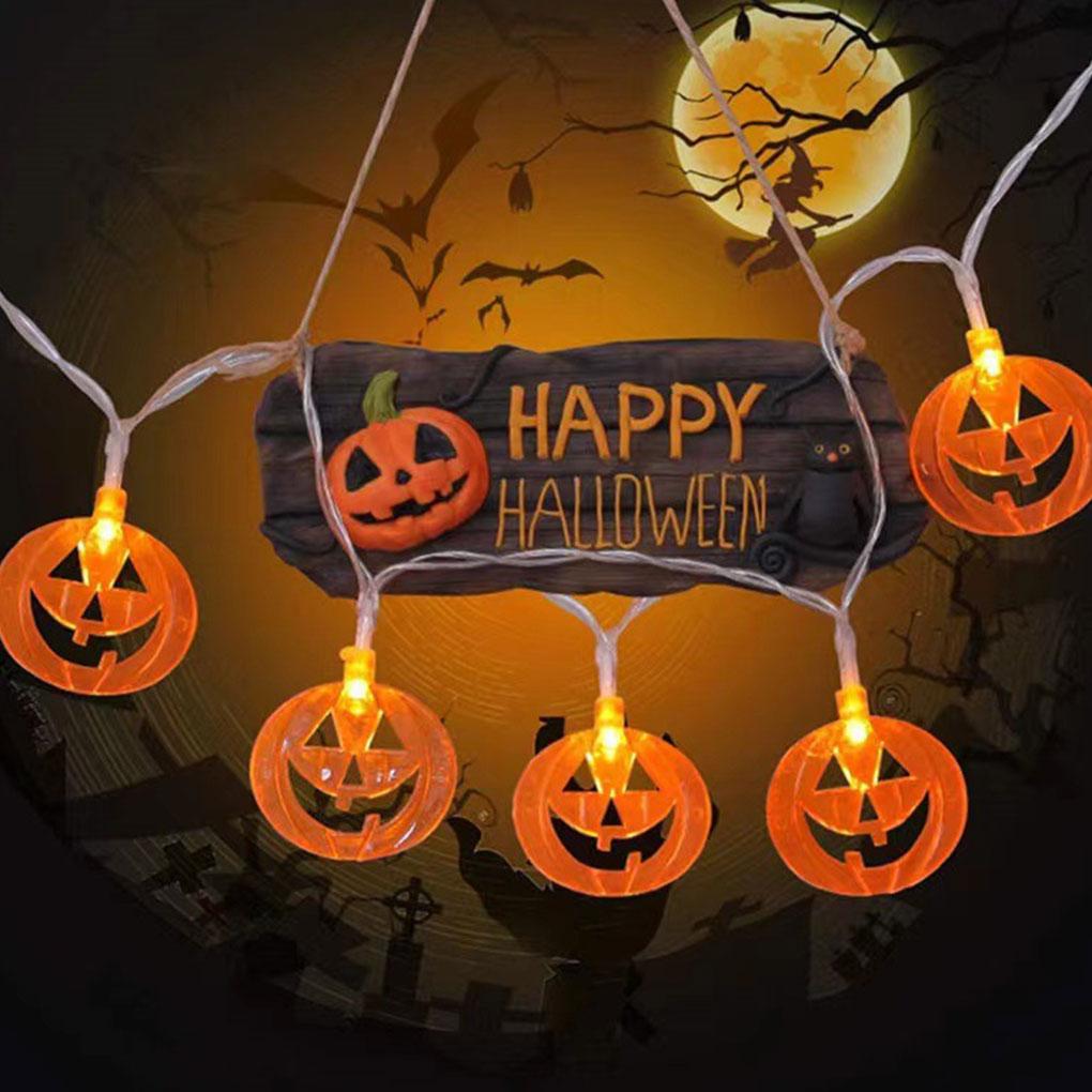 Halloween Light String Adds Spooky Fun To Scene Decoration Outdoor Holiday Decoration LED Lights