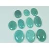225Cts. Natural Green Amazonite Oval Cabochon Loose Gemstone 10 Pcs Lot C-3025
