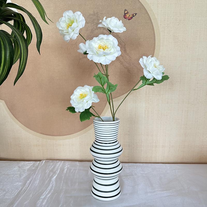 Flower Artificial Peony Wedding Hotel Restaurant Desktop Ornament Decoration