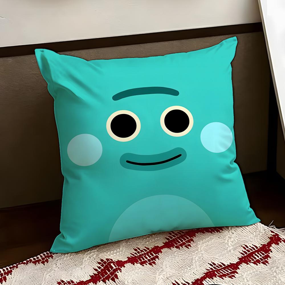 The Bumble anime NNums Cushion Cover Reversible Soft Durable Pillow Cover Home Car MultiScene Use for Daily Comfort