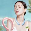 Summer Neck Cooling Tube Wearable Neck Cooler Lightweight Reusable Ice Cold Ring Outdoor Heatstroke Prevention Portable Neck Wrap Collar