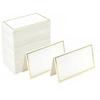 50Pcs Small Tent Card Wedding Name Cards Dining Table Decorations Seat Card New Place Cards
