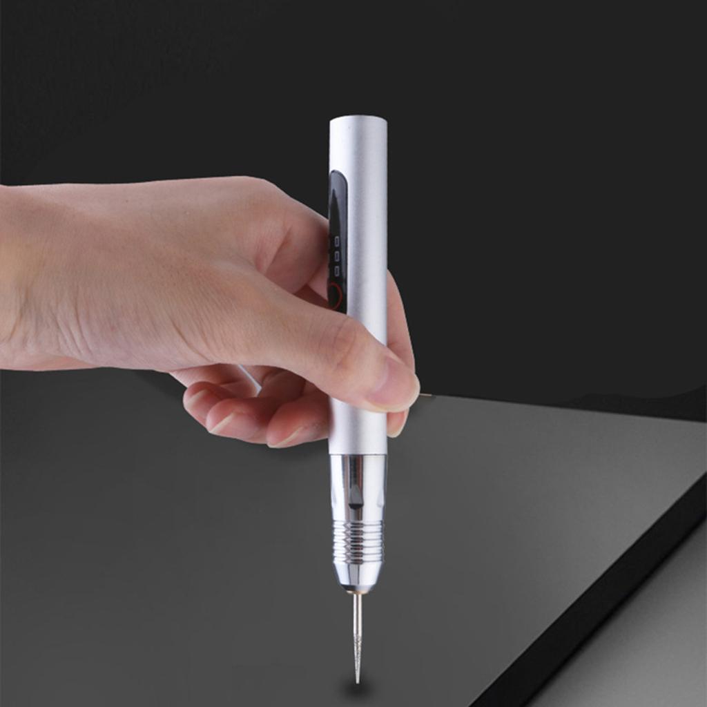 USB Cordless Rotary Tool Woodworking Engraving Pen DIY For Jewelry Metal Glass Mini Wireless Drill Tool 3 Speeds